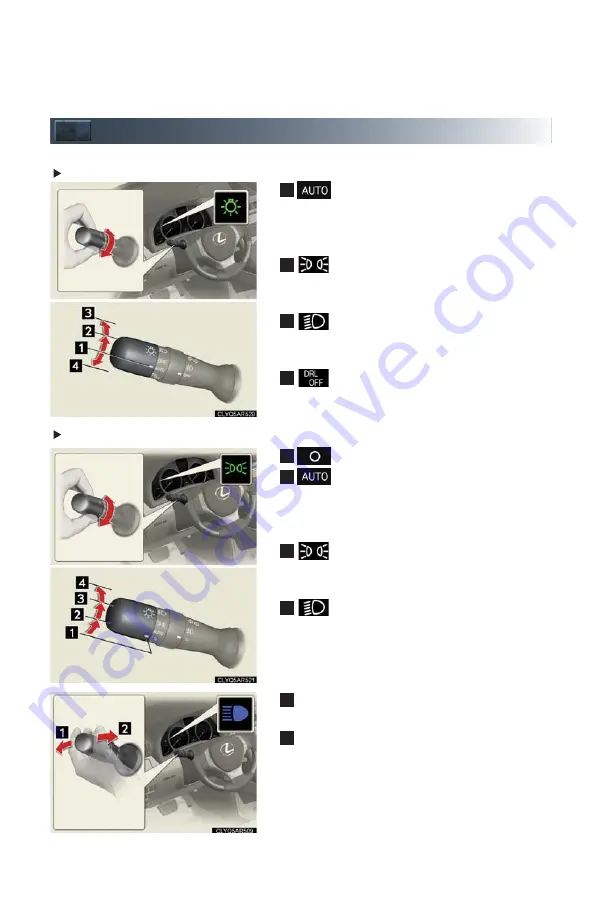 Lexus RX 350 2014 Quick Manual Download Page 25