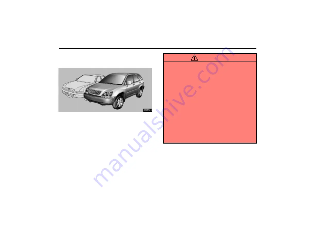 Lexus RX300 2001 Скачать руководство пользователя страница 223