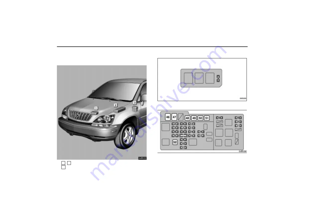 Lexus RX300 2001 Скачать руководство пользователя страница 307