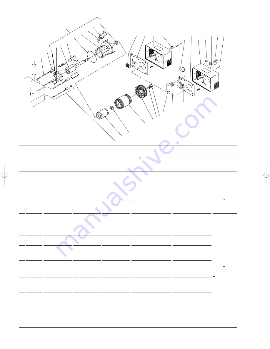 LEYBOLD SOGEVAC SV 16 Operating Instructions/Spare Parts List Download Page 36