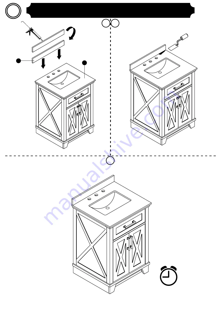 LF Allen + Roth OLIVER 24W 900844 Скачать руководство пользователя страница 3