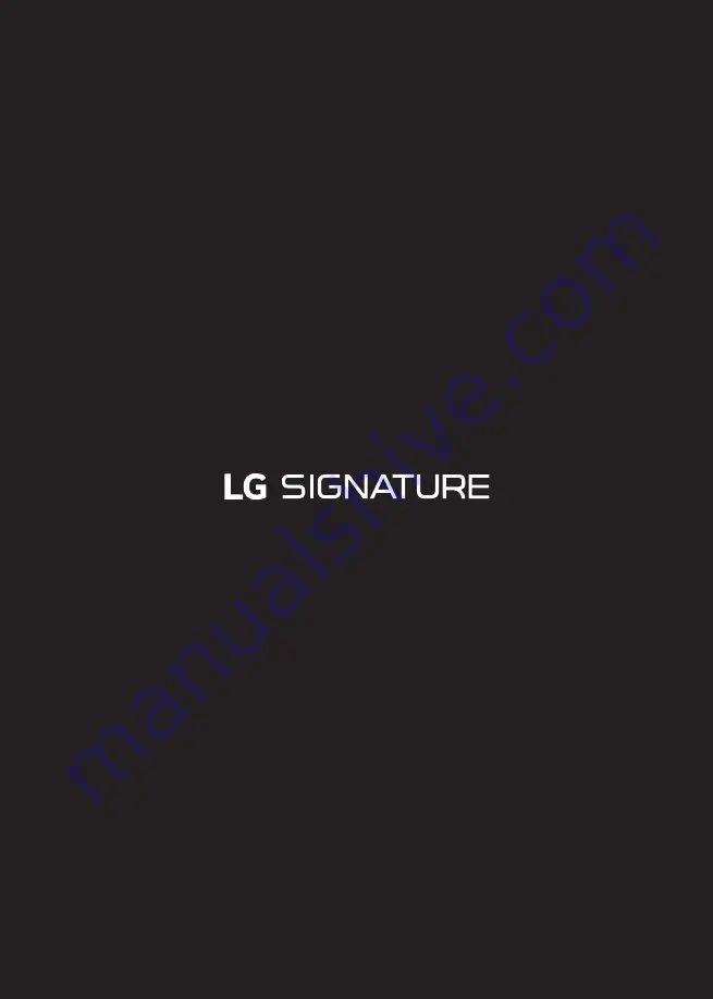 LG SIGNATURE FG1612H1WP Скачать руководство пользователя страница 65