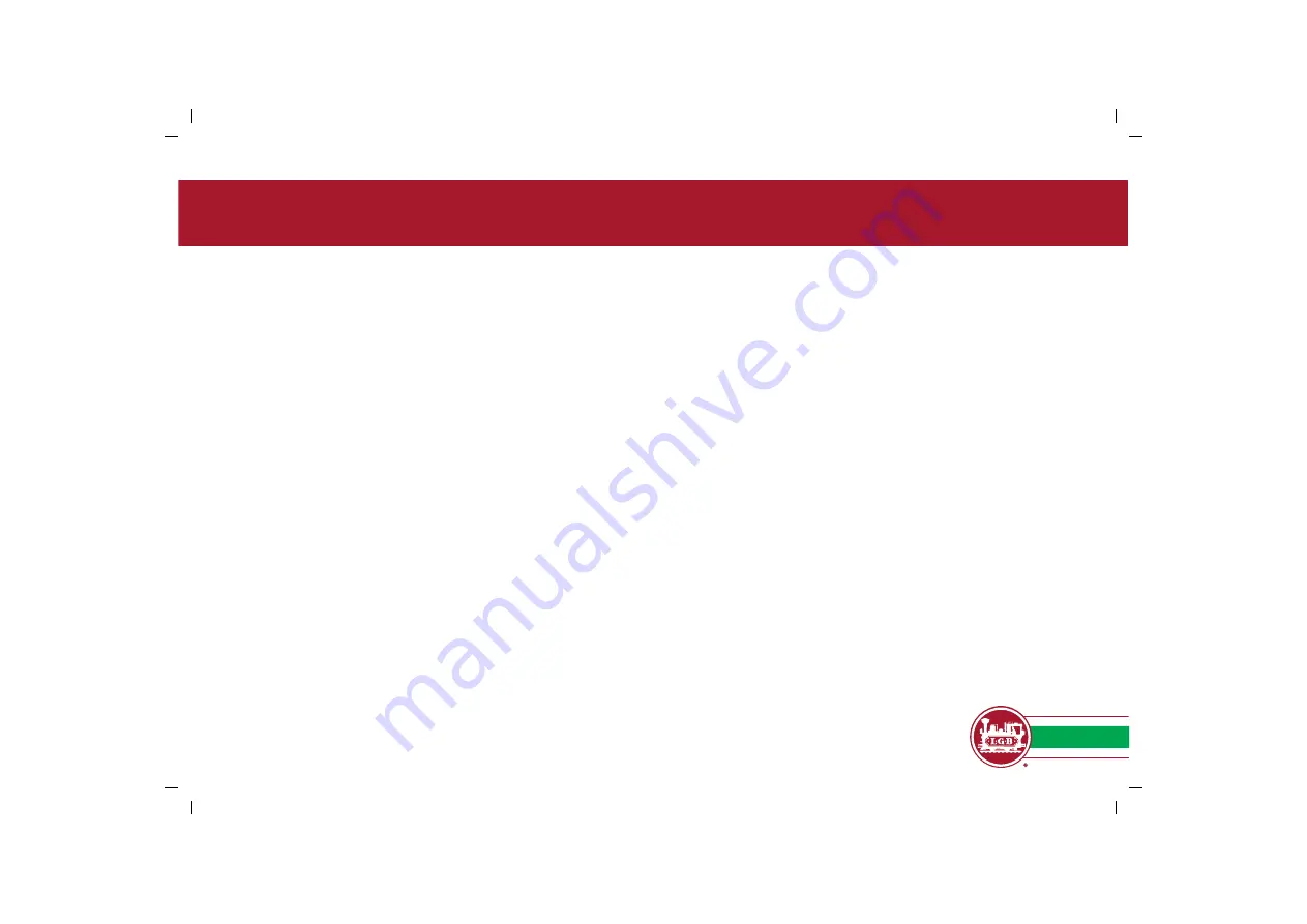 LGB 20705 Instruction Manual Download Page 18