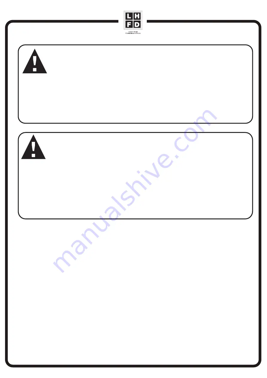 LHFD C1930023 Assembly Instructions Manual Download Page 6