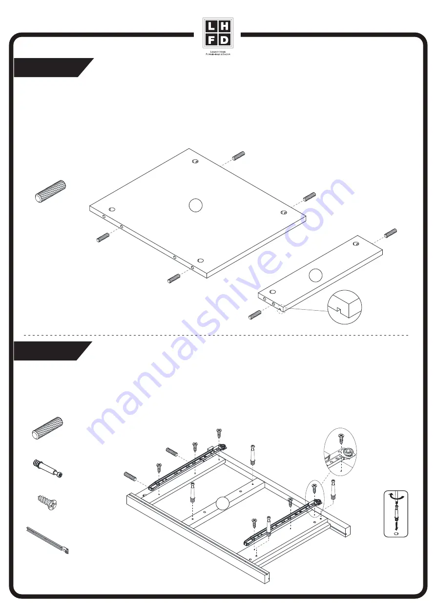 LHFD C1930023 Assembly Instructions Manual Download Page 9