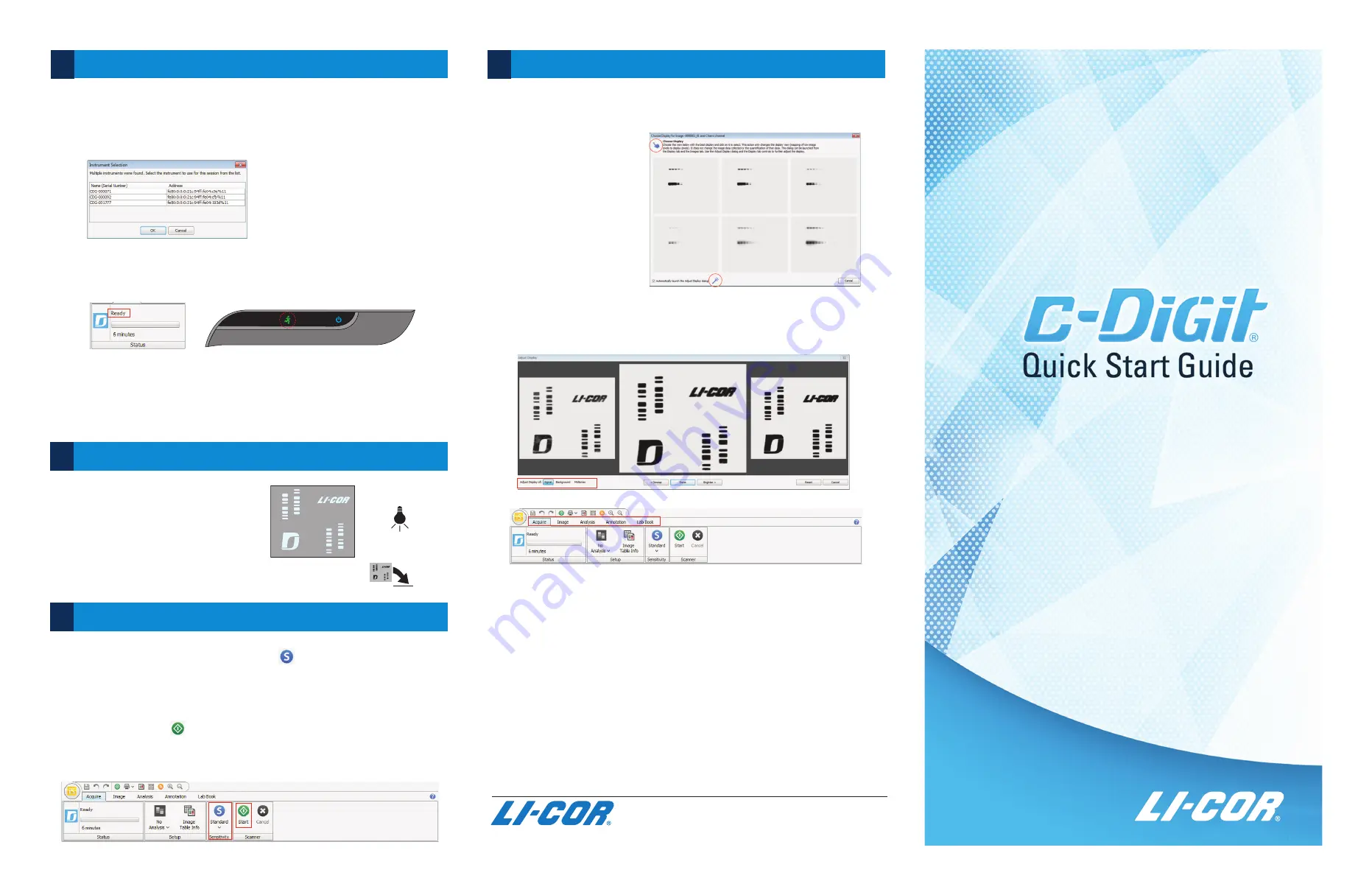 LI-COR C-DiGit Скачать руководство пользователя страница 2