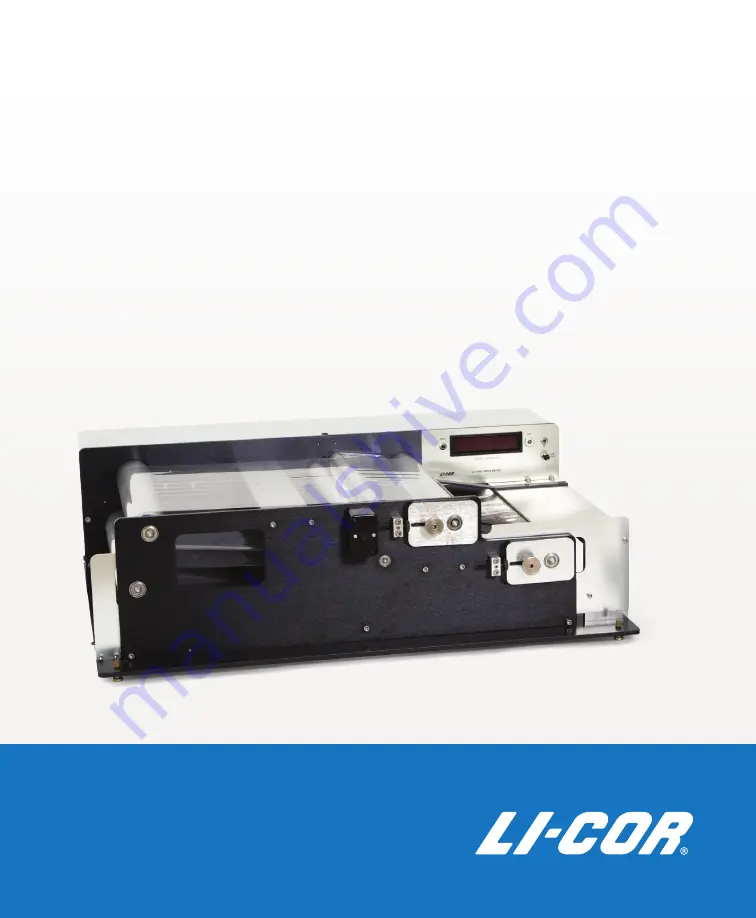 LI-COR LI-3100C Instruction Manual Download Page 1