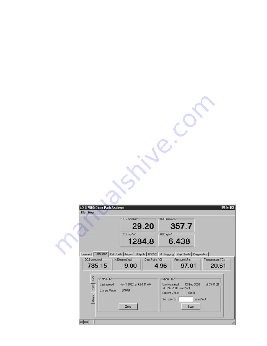 LI-COR LI-7500 Instruction Manual Download Page 43