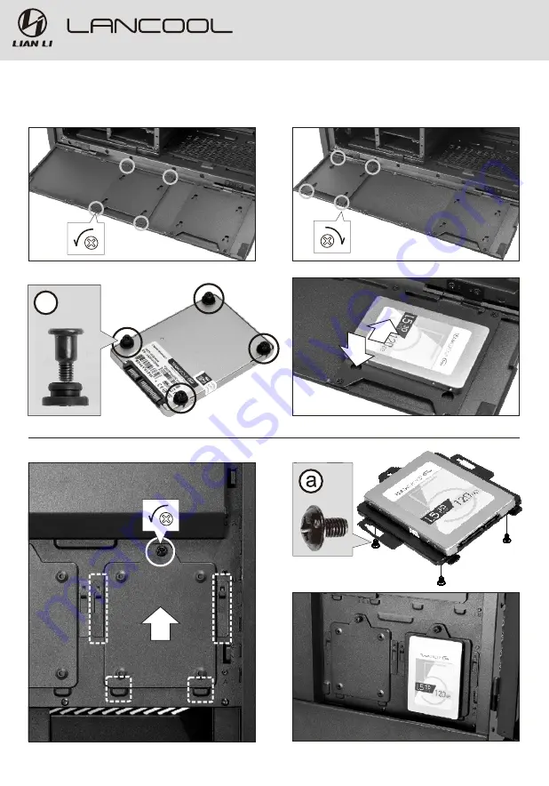 Lian-Li LANCOOL II Скачать руководство пользователя страница 8