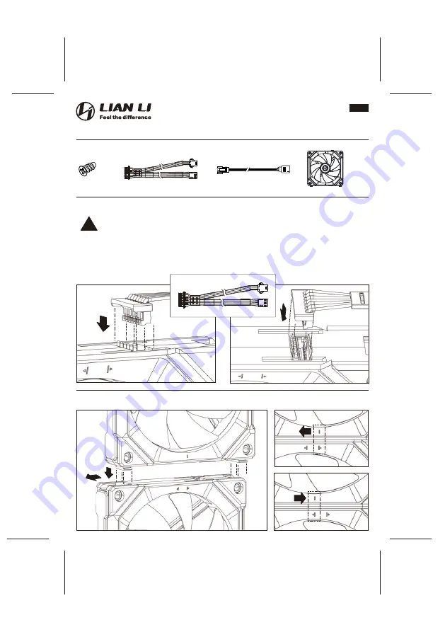 Lian-Li UNI FAN SL V2 Скачать руководство пользователя страница 1