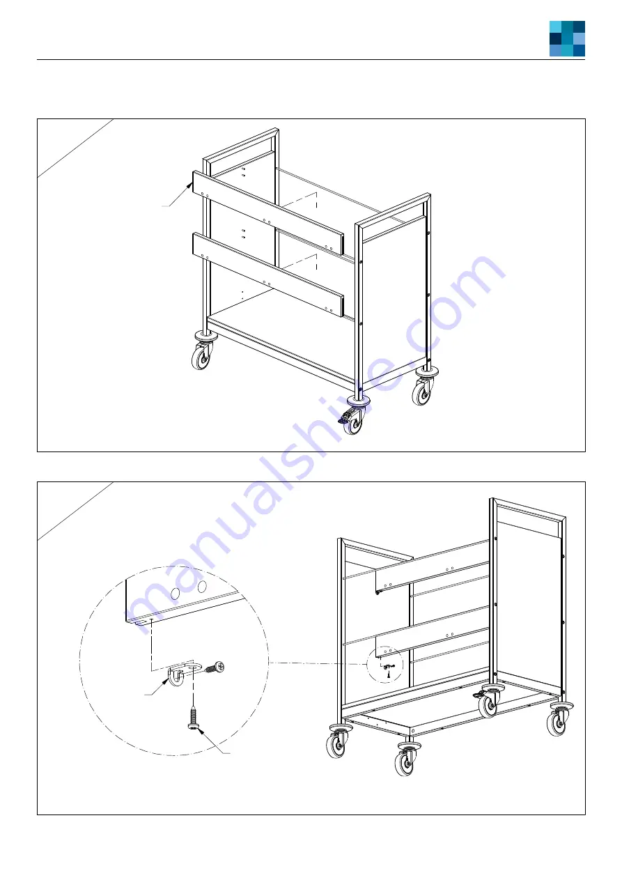 LIBRARY PEOPLE WB 12 Assembly Manual Download Page 7