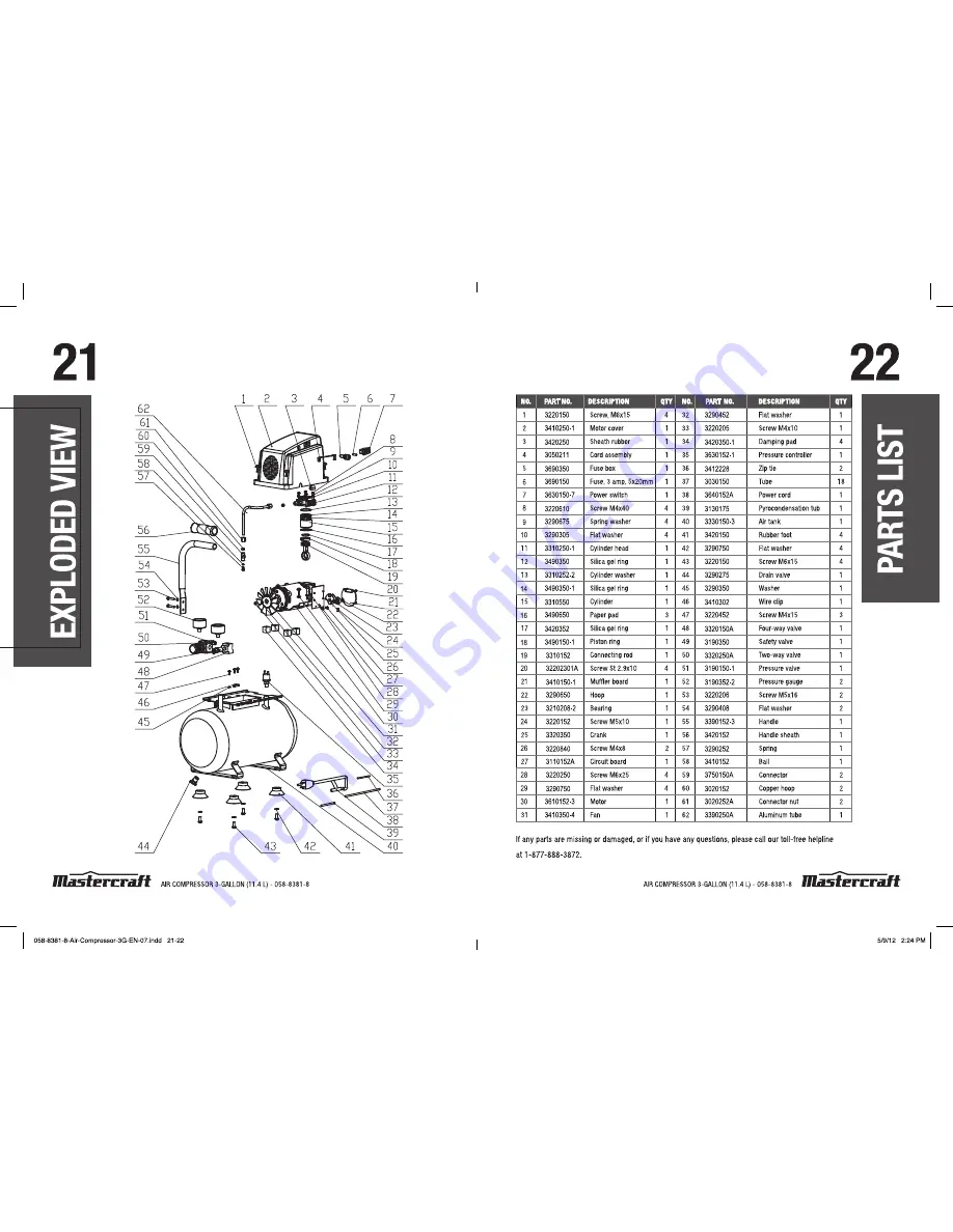 LIBRETTO 50-55-56 N Operating Instructions Manual Download Page 12