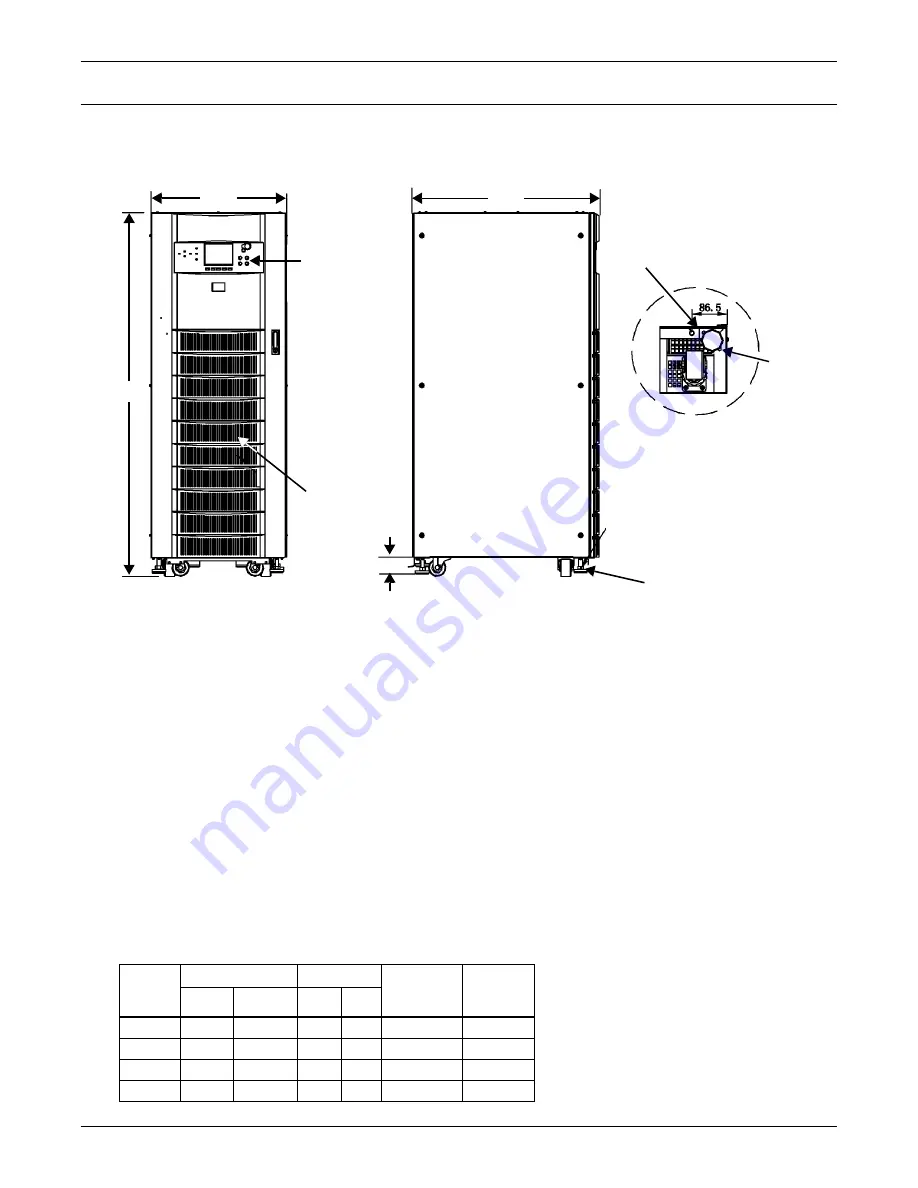 Liebert NX 10kVA Installation Manual Download Page 50