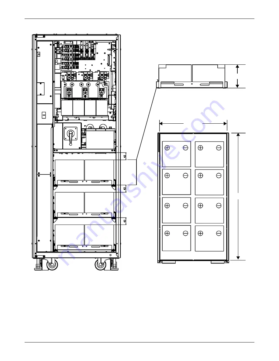 Liebert NX 10kVA Installation Manual Download Page 54