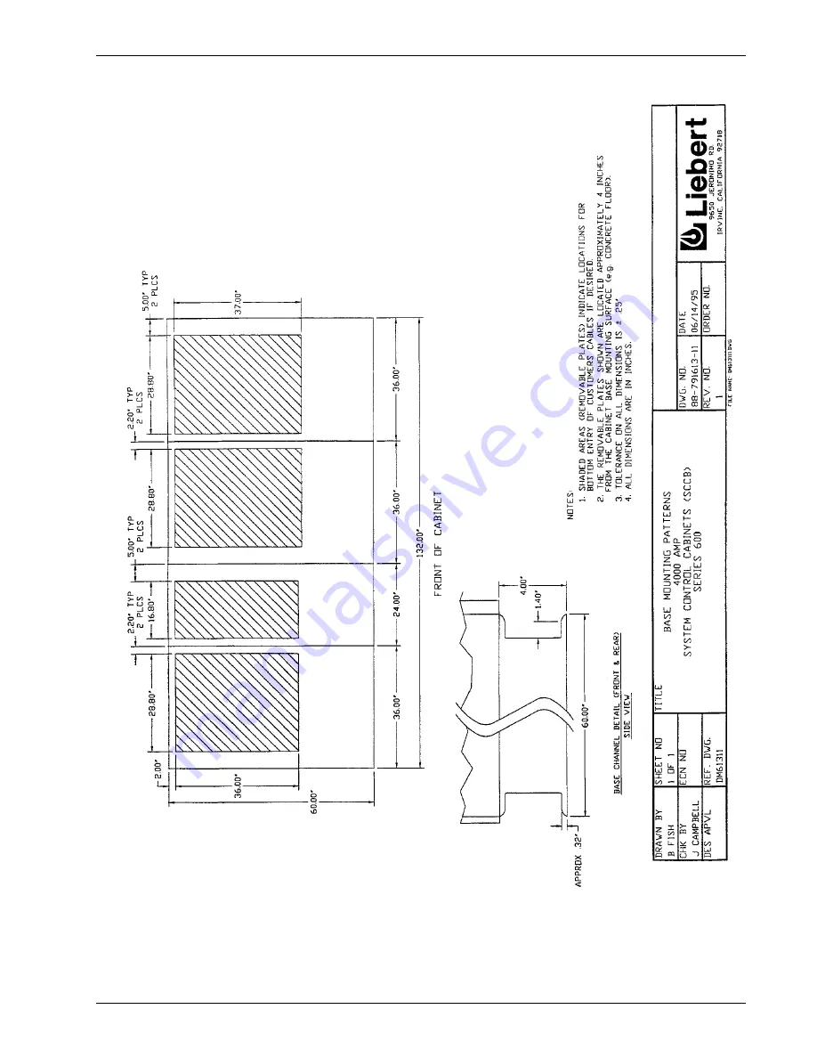 Liebert Series 600 Installation Manual Download Page 51