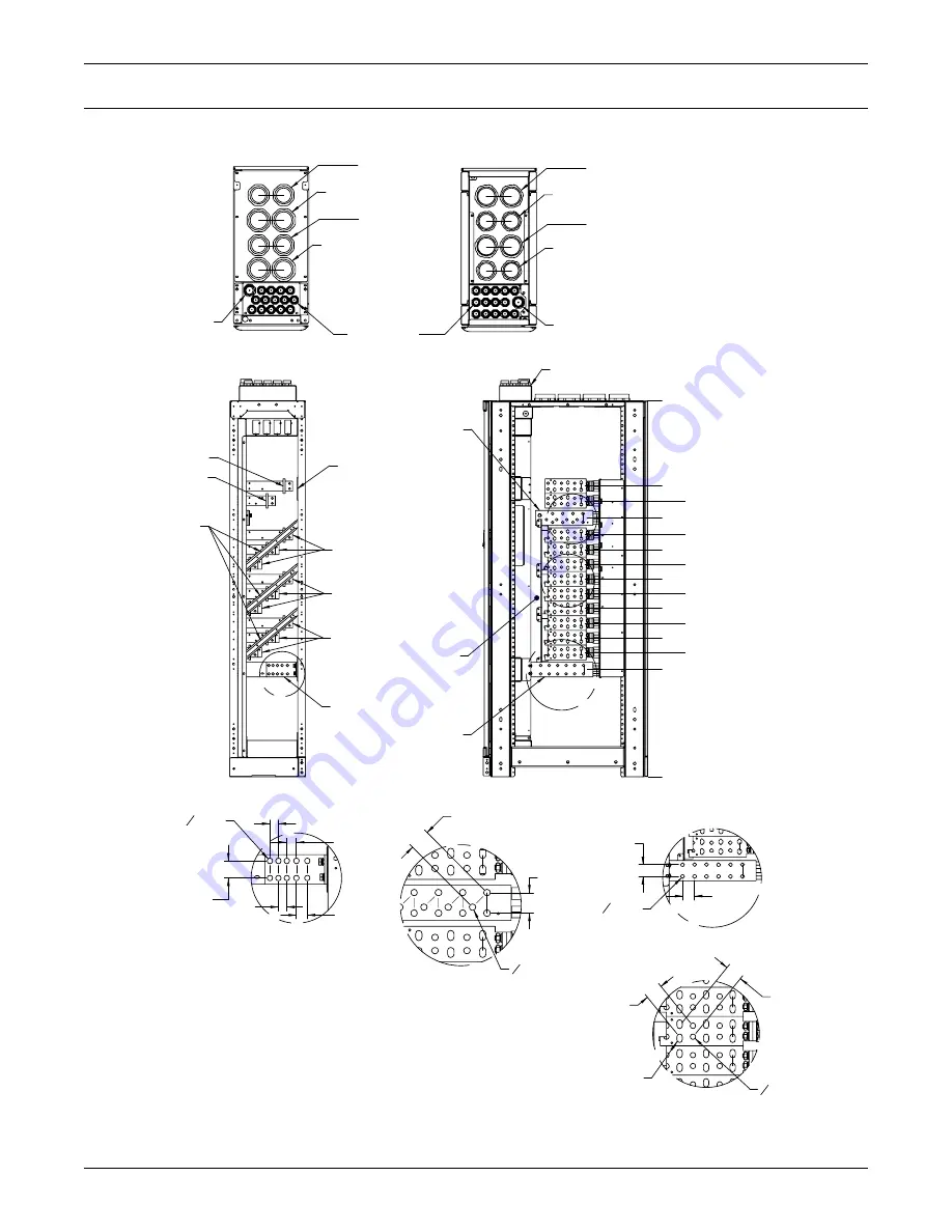 Liebert Ship-Ahead Input/Output Cabinet NXL Installation Manual Download Page 13