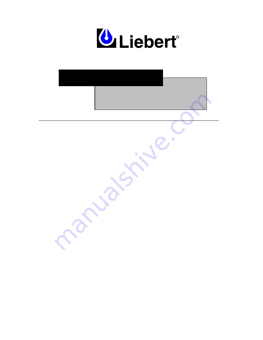 Liebert UPStation GXT User Manual Download Page 28