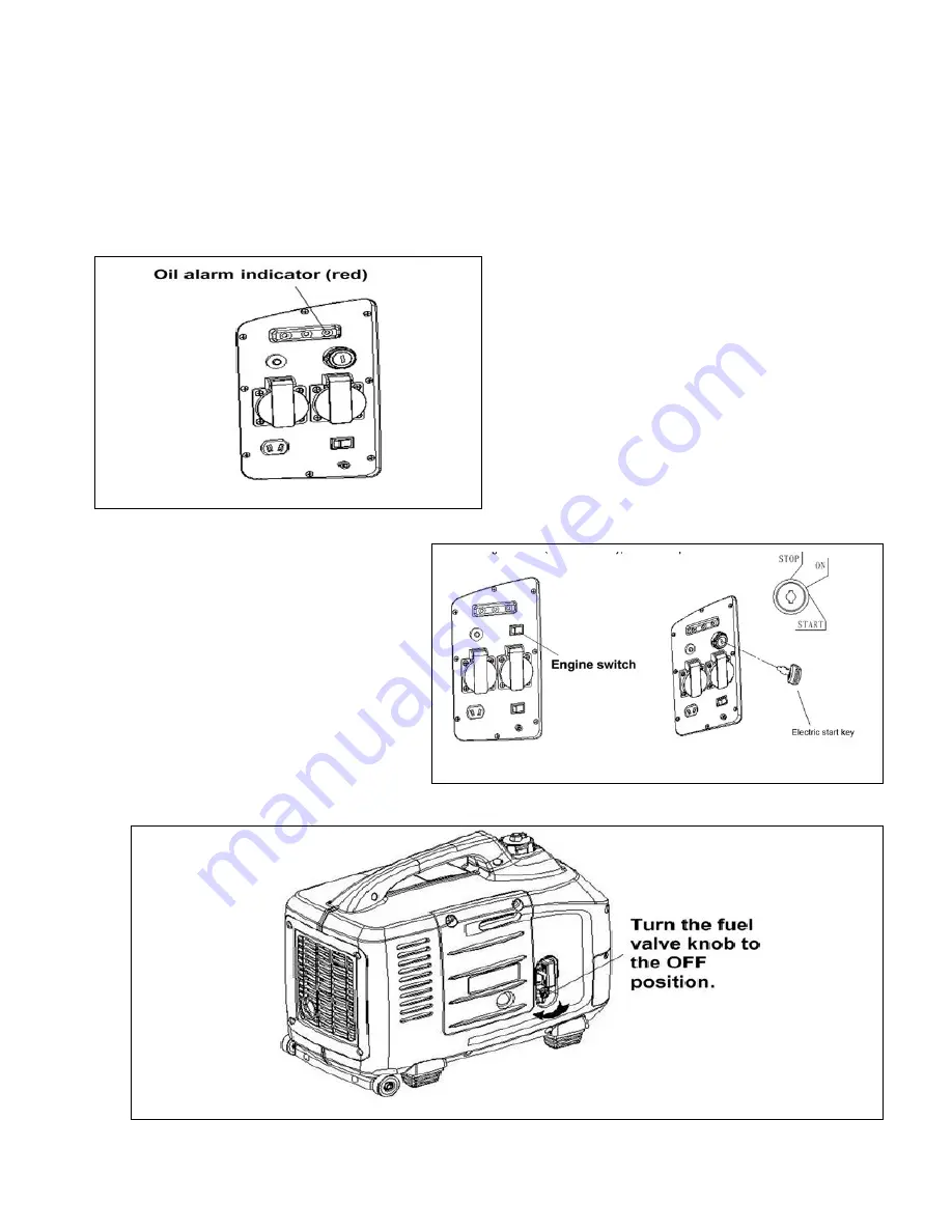 LIFAN	 Power USA ESI2000i Owner'S Manual Download Page 58