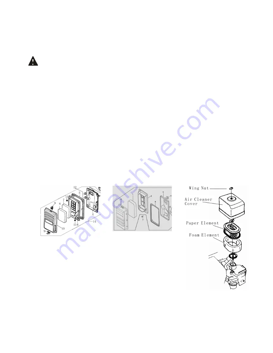 LIFAN	 Power USA LF3TWP9 Operating Instructions And Owner'S Manual Download Page 14