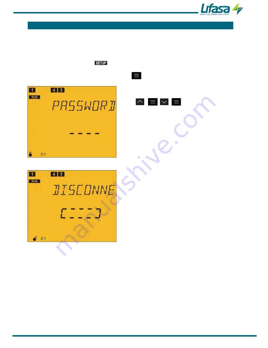 Lifasa MASTER control Var Instruction Manual Download Page 71