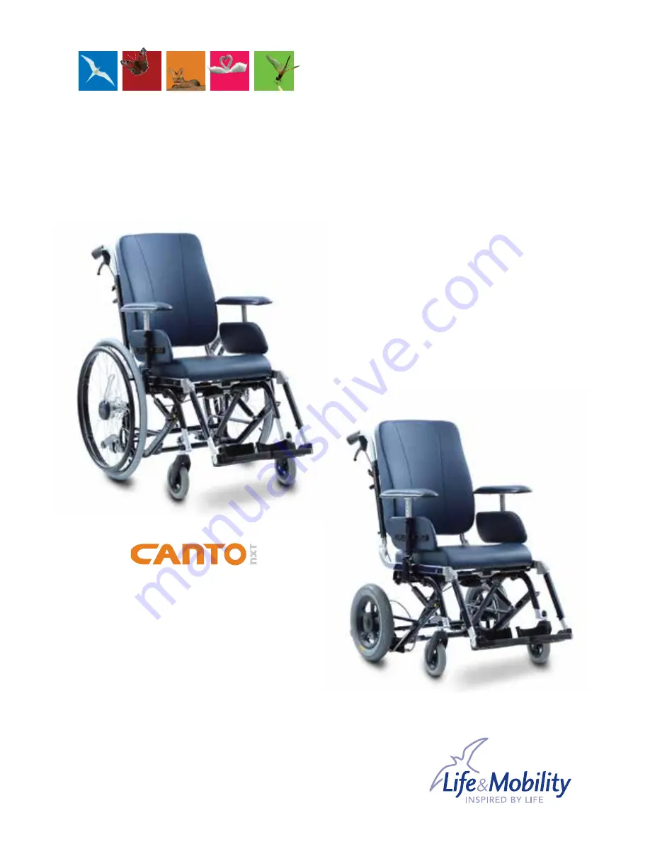 Life & Mobility Canto Nxt User Manual Download Page 1