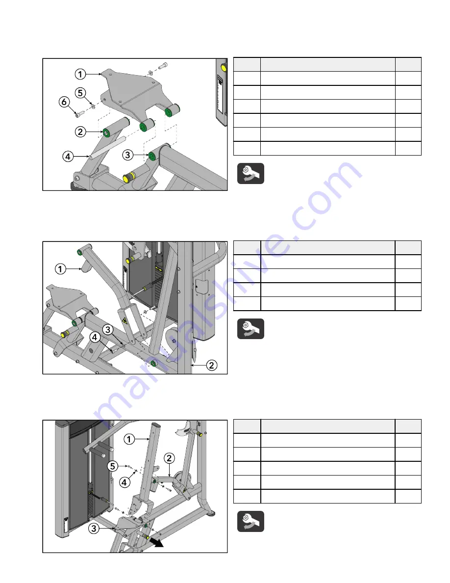 Life Fitness Axiom OP-MP Assembly Instructions Manual Download Page 26