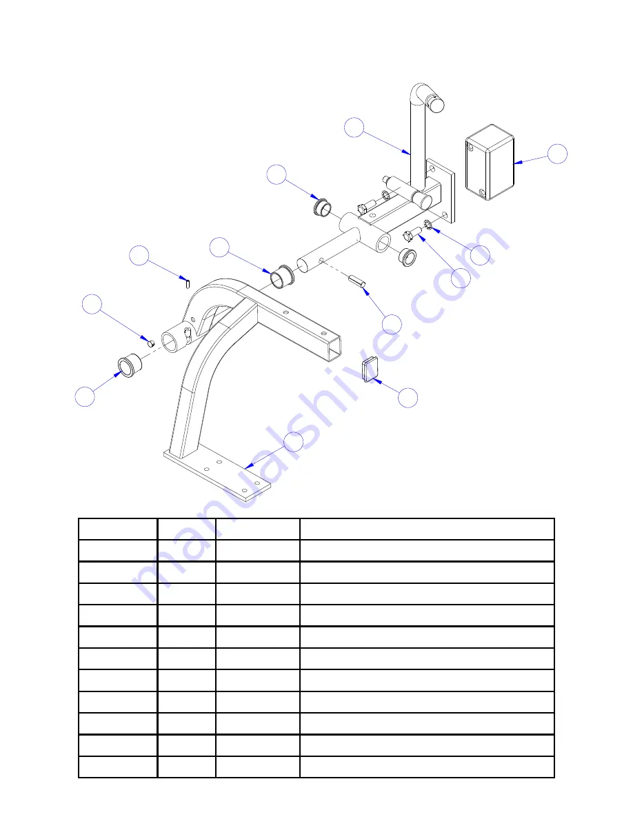 Life Fitness HAMMER STRENGTH MTSLC Parts List Download Page 9