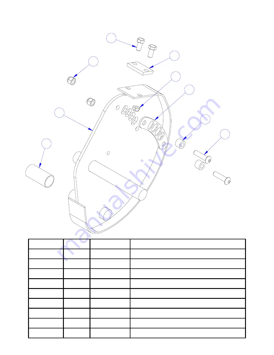 Life Fitness HAMMER STRENGTH MTSLC Parts List Download Page 11