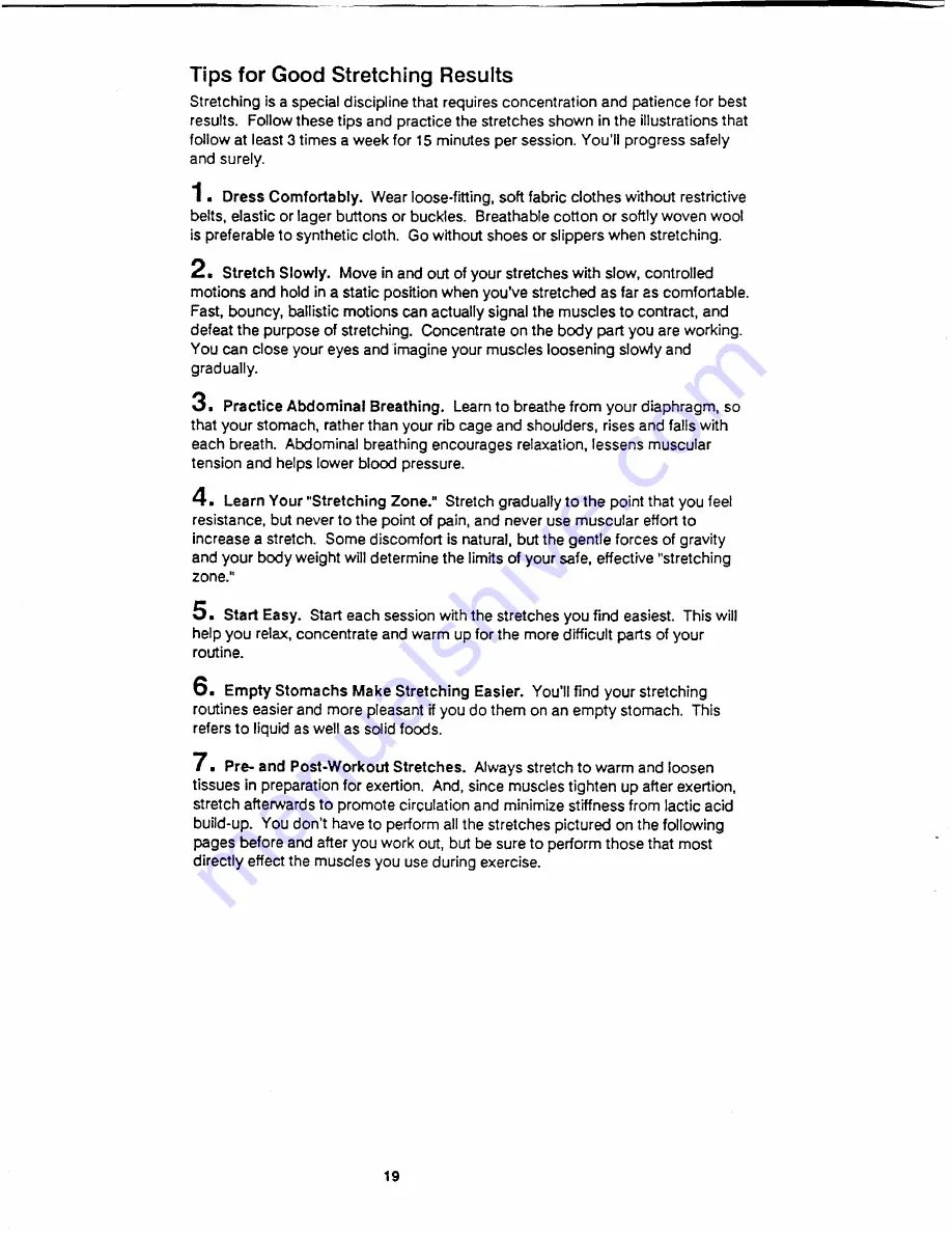 Life Fitness Lifecycle Aerobic Trainer 6000 Operation Manual Download Page 19