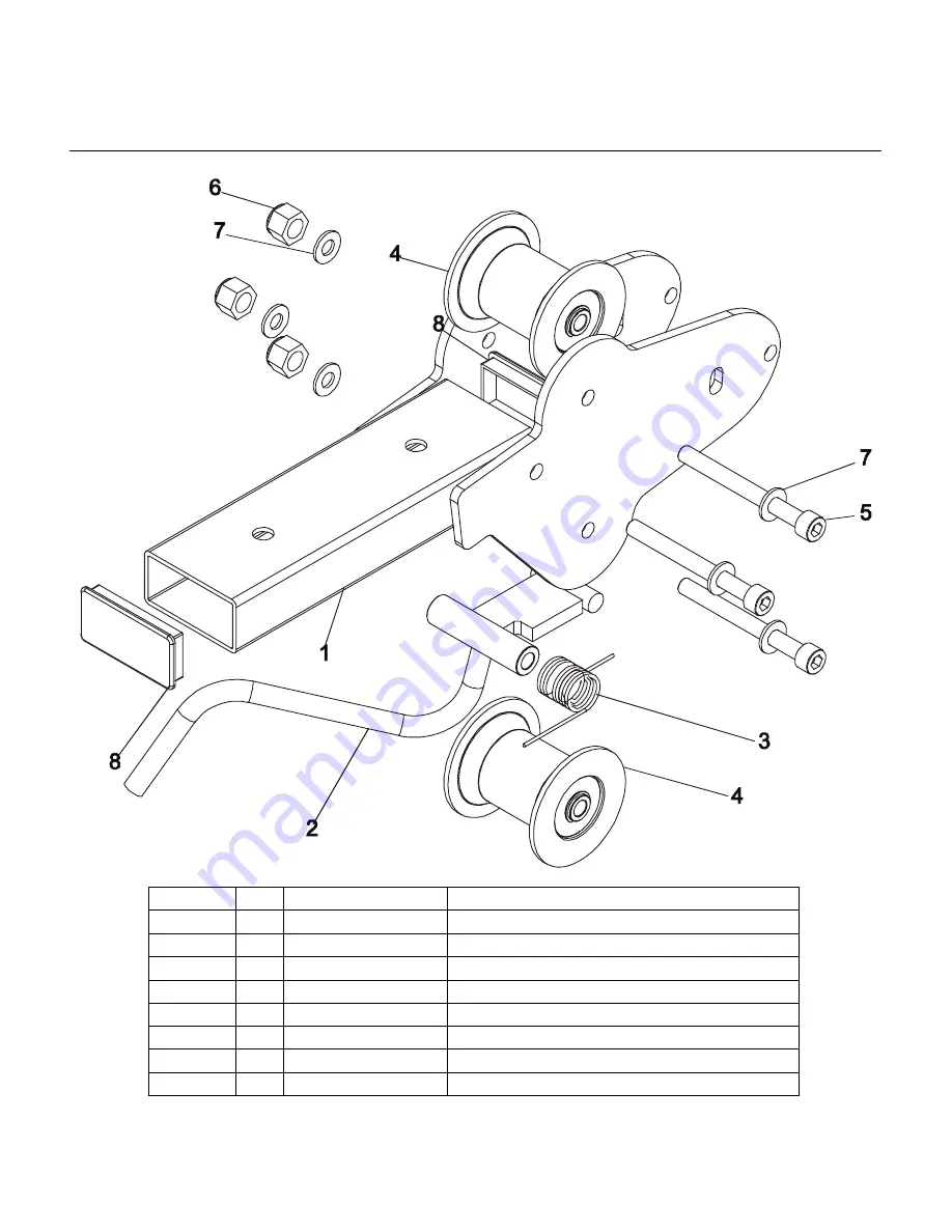 Life Fitness MTRW Parts Manual Download Page 13