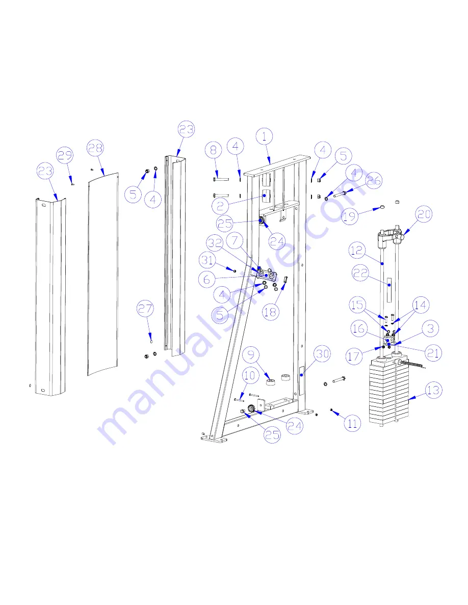 Life Fitness MTSDP Parts List Download Page 10