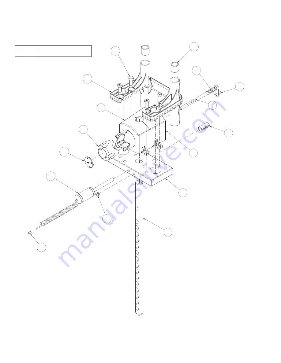 Life Fitness Signature FZBE Parts Manual Download Page 12