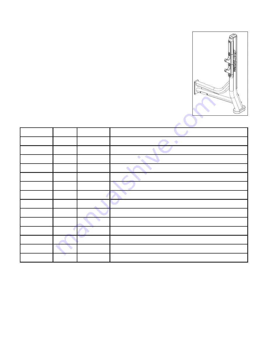 Life Fitness Signature SOFB Parts List Download Page 10