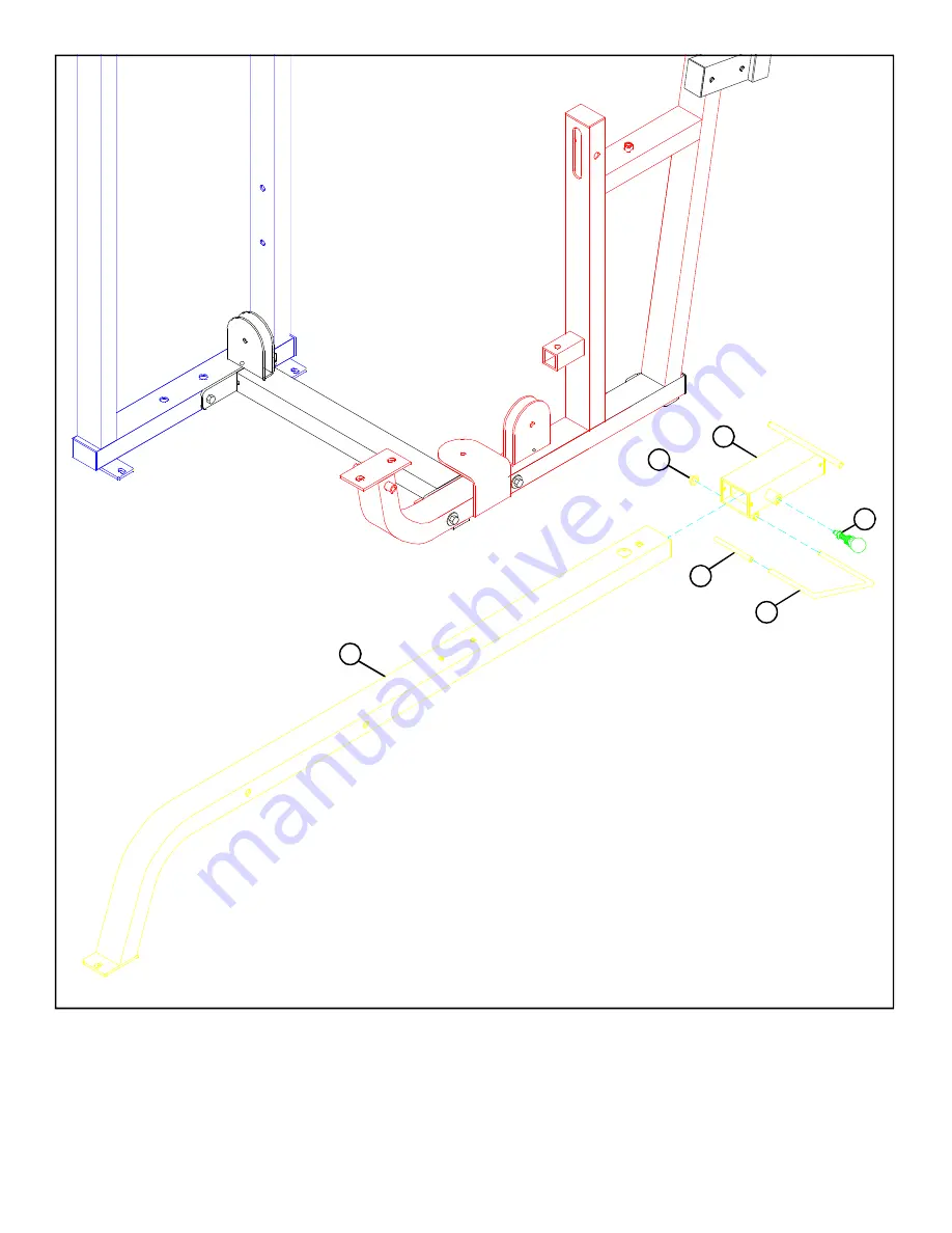 Life Fitness Strength 8215 Assembly Instructions Manual Download Page 5