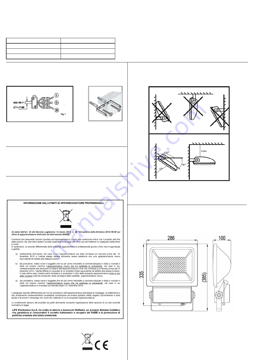 Life 39.9F4070C Скачать руководство пользователя страница 2