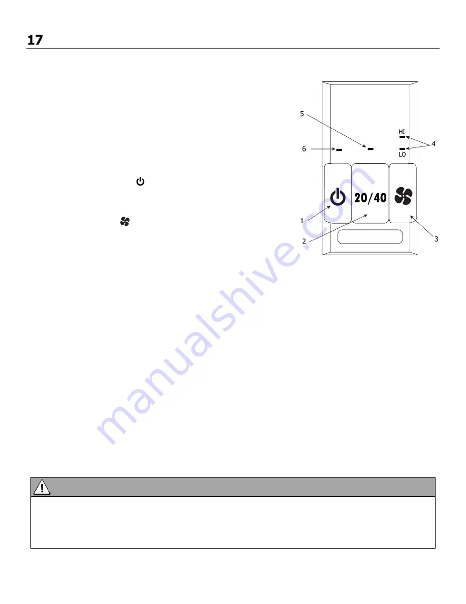 Lifebreath 1500E-ECM Installation Manual Download Page 21