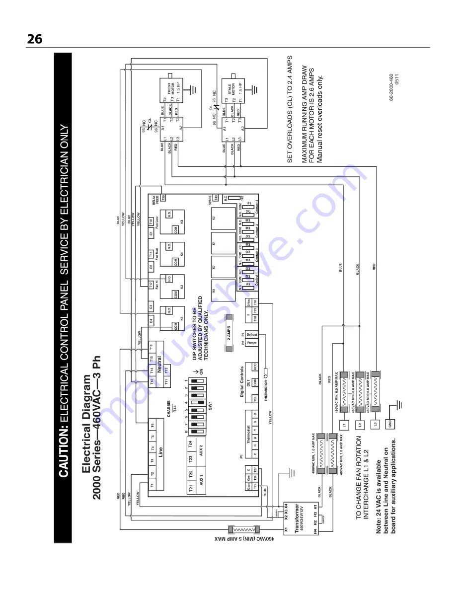 Lifebreath 1500E-ECM Скачать руководство пользователя страница 42