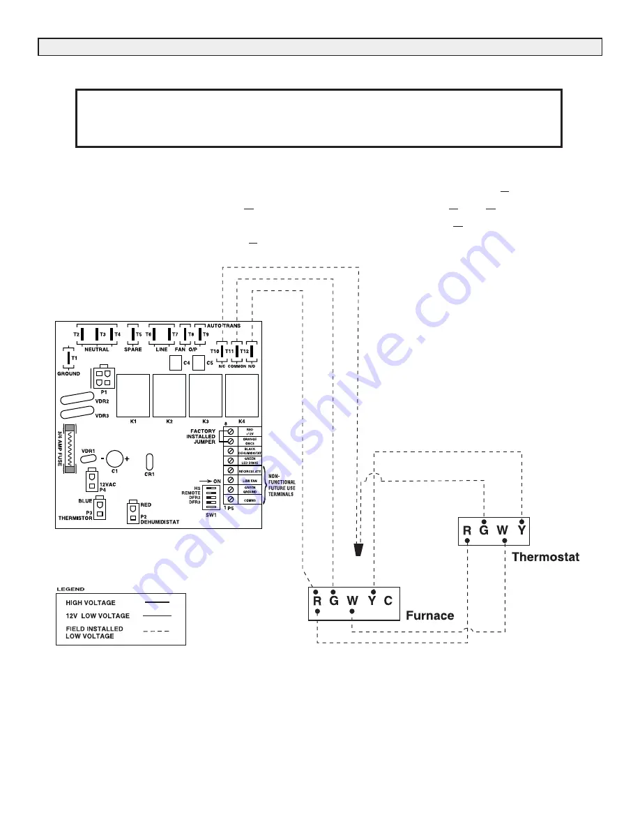 Lifebreath RNC10 Installation Instructions Manual Download Page 28