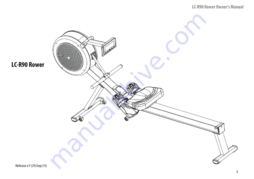 LifeCore Fitness LC-R90 Скачать руководство пользователя страница 2