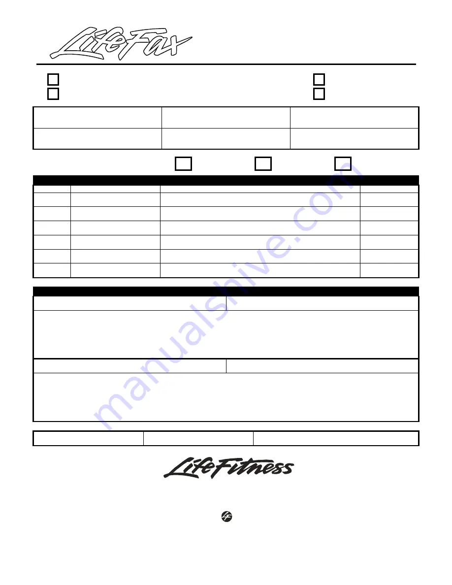 LifeFitness 9500HR Service Manual Download Page 74