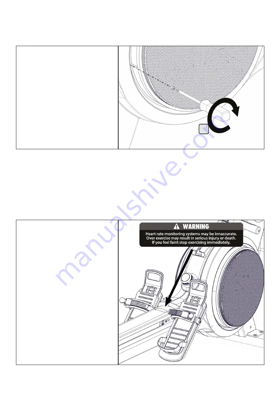 LifeFitness PRF-ROW-TFT Owner'S Manual Download Page 14