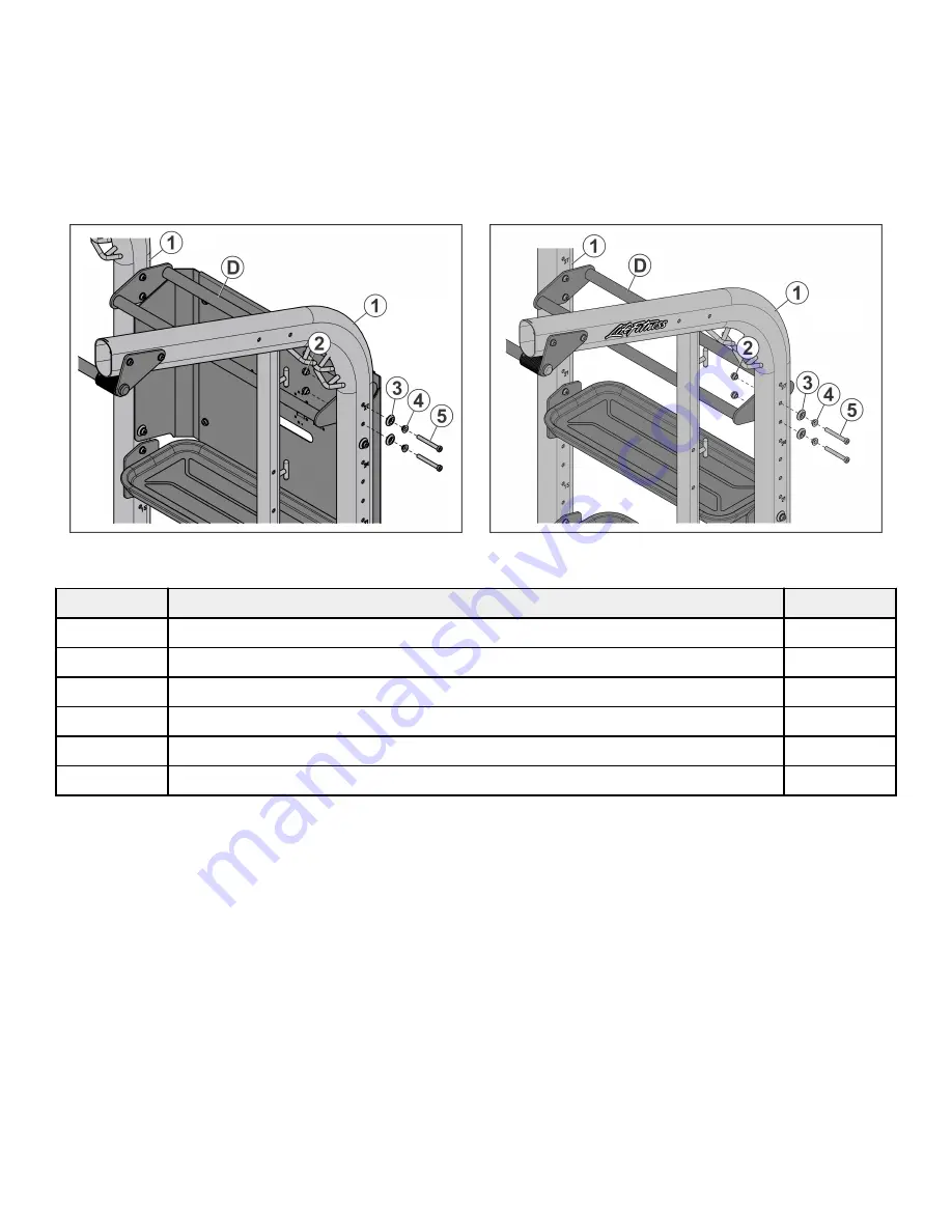 LifeFitness S180P Owner'S Manual & Assembly Instructions Download Page 22