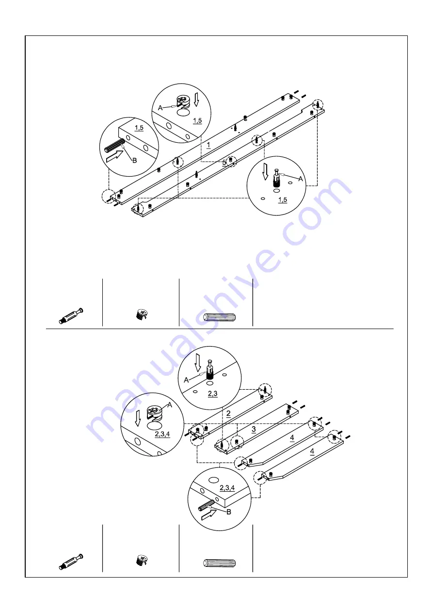 Lifely CCO-DEBED137-WHT Assemble Instructions Download Page 6