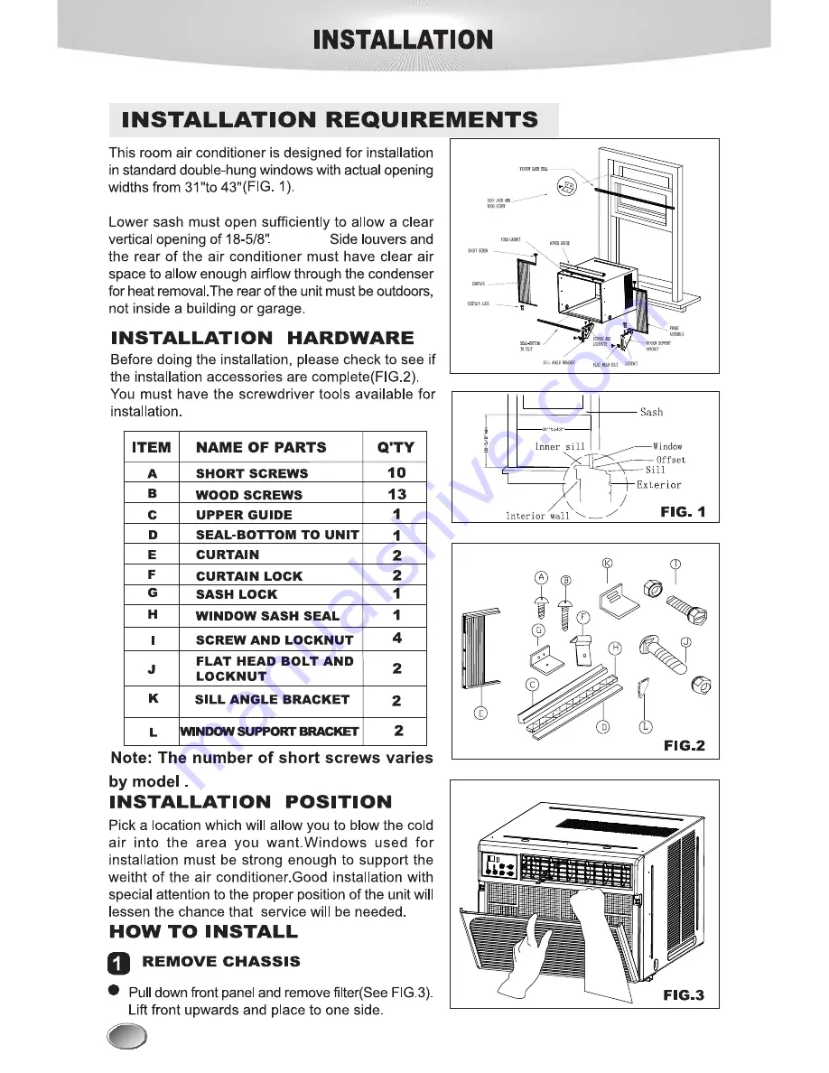 lifeSMART LS-WAC12R Installation And Operation Manual Download Page 12