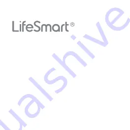 lifeSMART LS086WH Скачать руководство пользователя страница 1