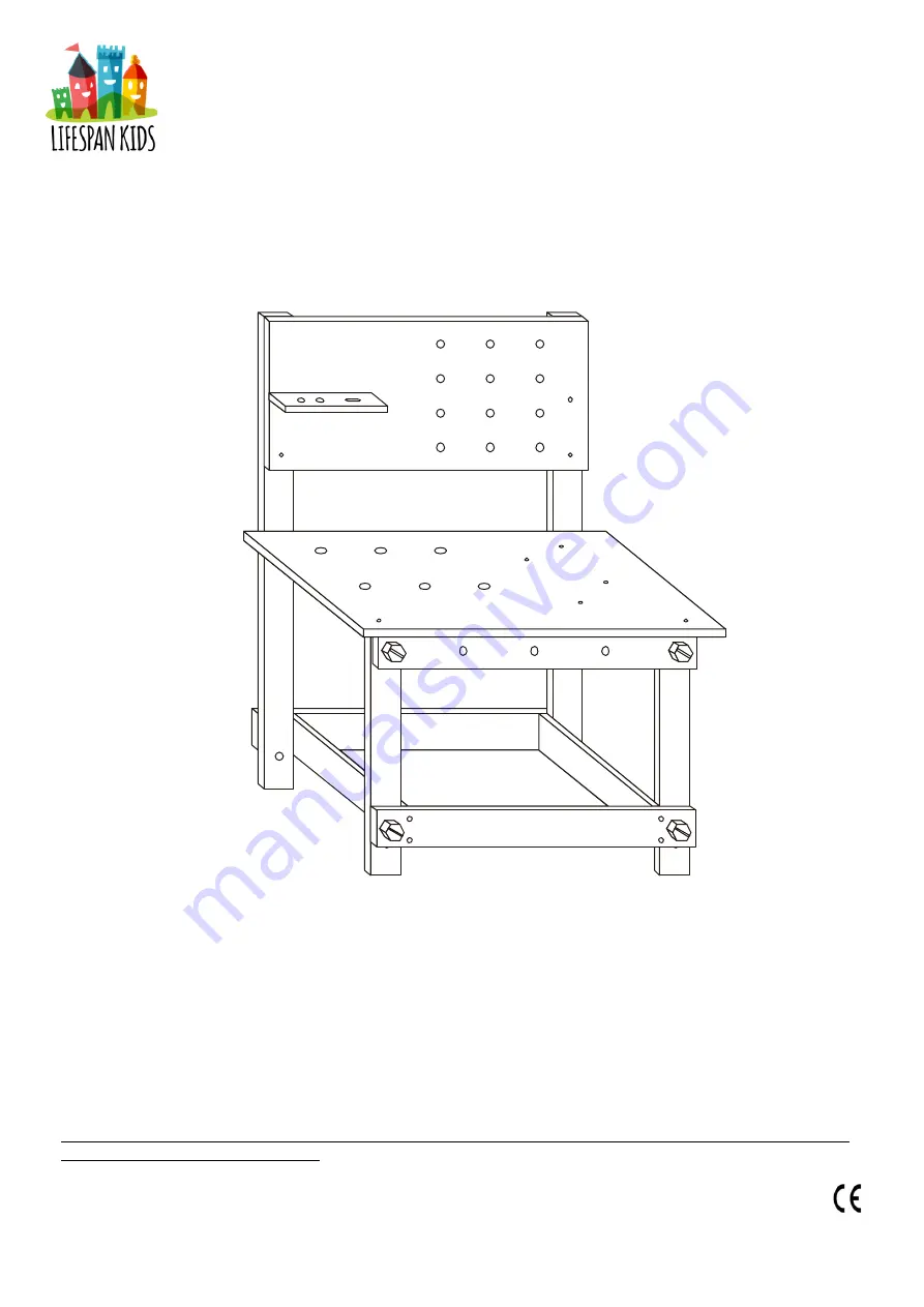 LifeSpan Kids WOODWORX LK14 Скачать руководство пользователя страница 1