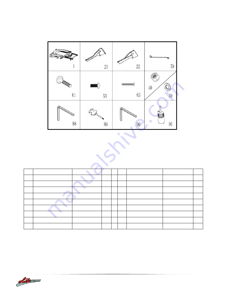 LifeSpan RHYTHM Owner'S Manual Download Page 6