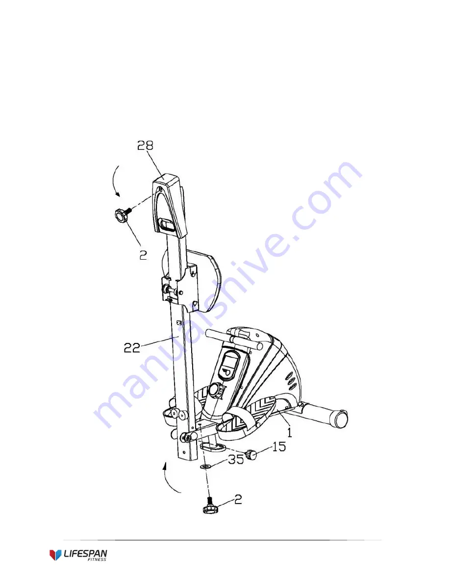 LifeSpan ROWER-441 Owner'S Manual Download Page 8