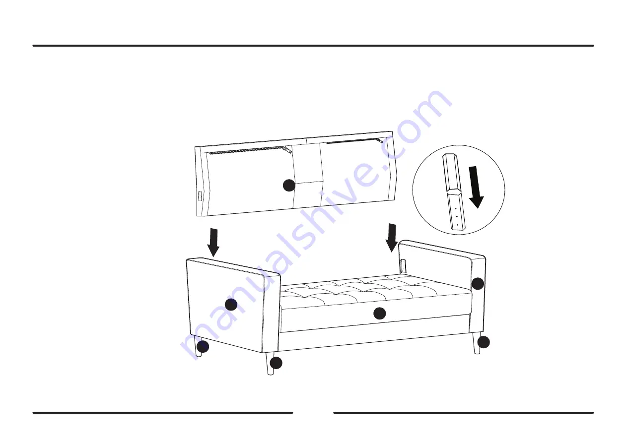 Lifestyle Solutions LANGFORD2 Assembly Instructions Manual Download Page 8