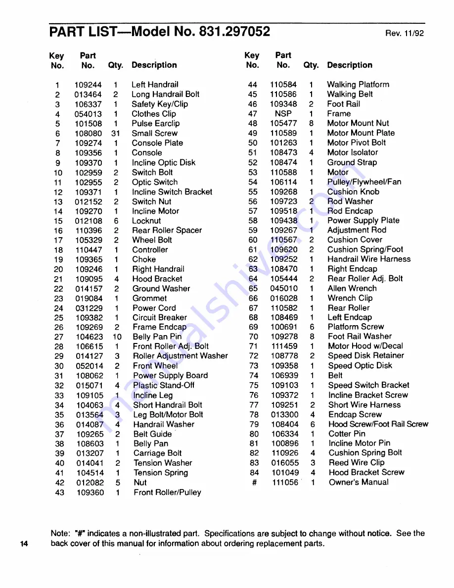 LIFESTYLER 10.0 ESP Owner'S Manual Download Page 14